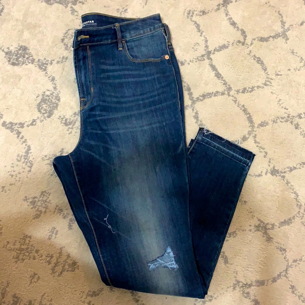 Old navy rockstar high rise jeans